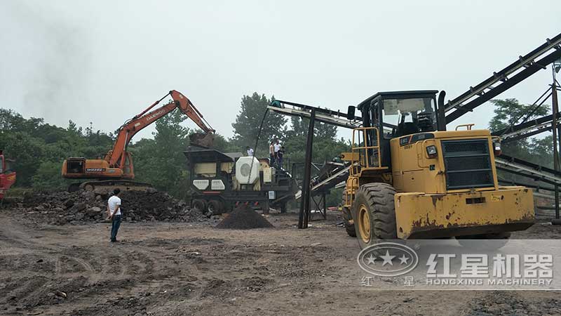 移動顎式碎煤機 移動顎式碎煤機