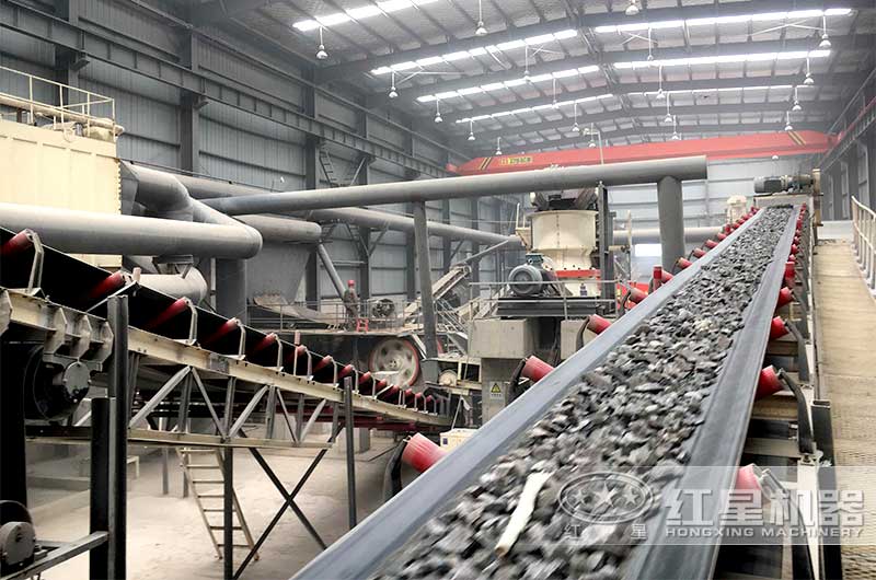 花崗巖石料加工中 花崗巖石料加工中